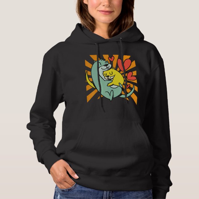 Camiseta Otter Hugging (Frente)