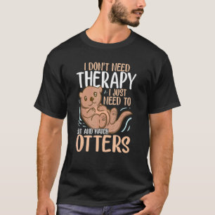 Camiseta Otter Para Peixes Ferredos De Longa Distância