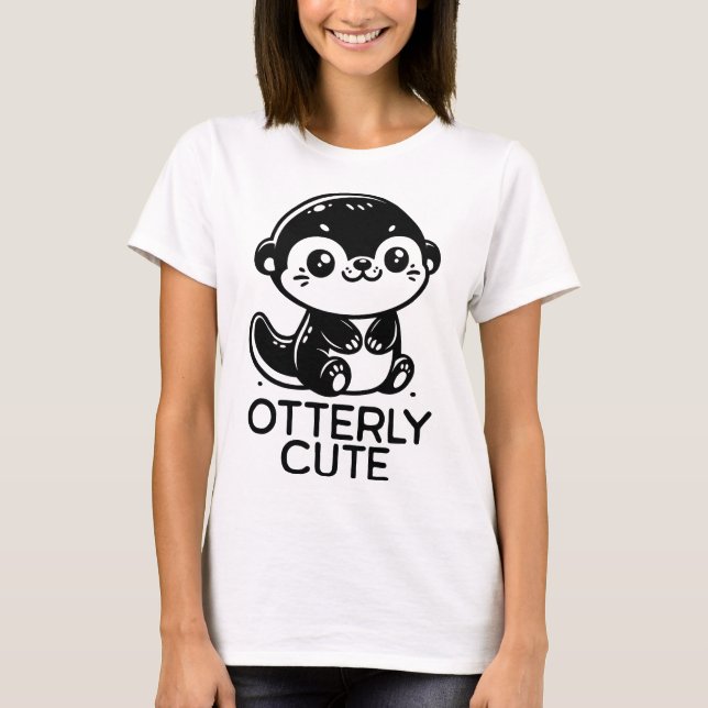 Camiseta Otter Totalmente Correto (Frente)