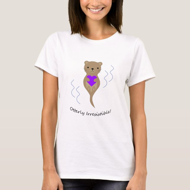Camiseta Otter Totalmente Irresistível (Frente)
