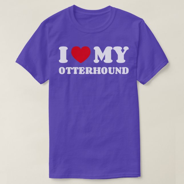 Camiseta Otterhound (Frente do Design)