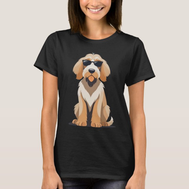 Camiseta Otterhound legal com Sunnies (Frente)