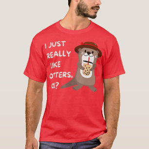 Camiseta Otters Gift - Otter Engraçado