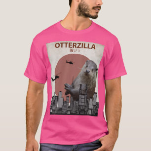 Camiseta Otterzilla - Monstro Gigante da Otter