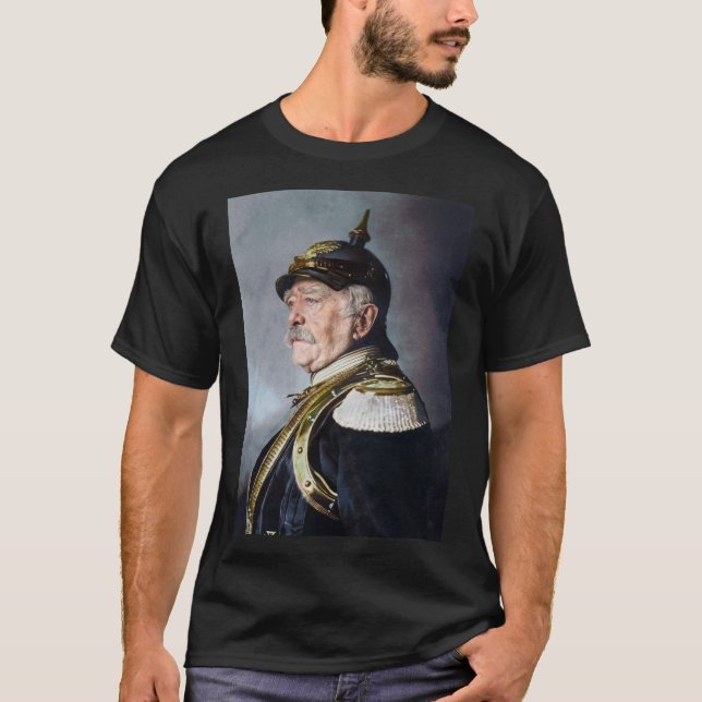 Camiseta Otto von Bismarck, Poster 1871 (Frente)