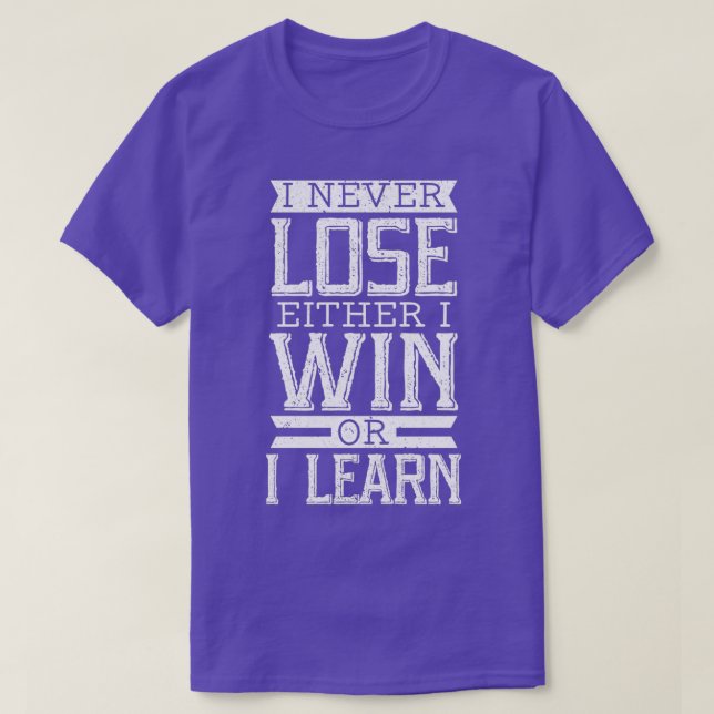 Camiseta Ou Ganhei Ou Aprendi No Mercado De Valores Comerci (Frente do Design)