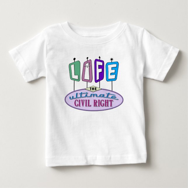 Camiseta ou macacão de bebé. (Frente)
