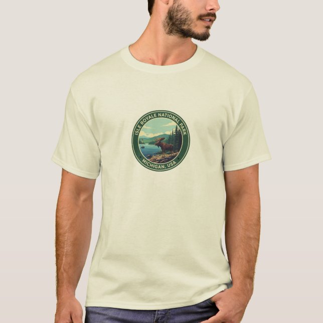 Camiseta ou Moletom do Parque Nacional Isle Royale (Frente)