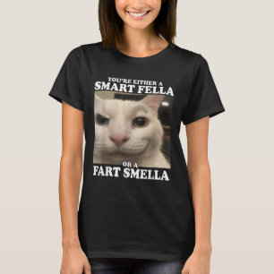Camiseta Ou você é um cara esperto ou um pouco engraçado