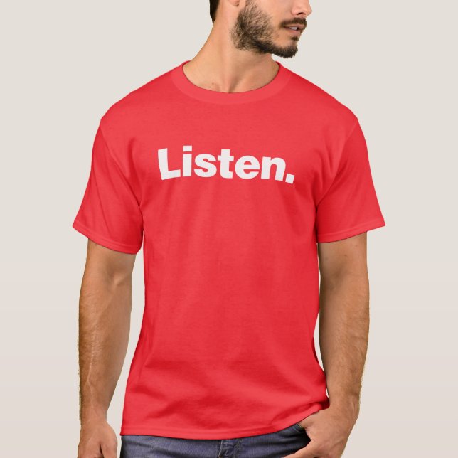Camiseta Ouça (Frente)