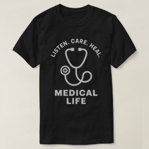 Camiseta Ouça Cuidado Cure Tee