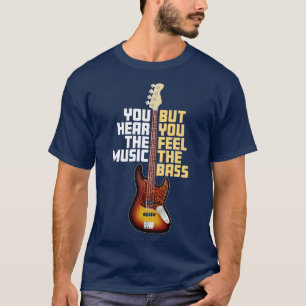 Camiseta Ouça música sinta o bass 2