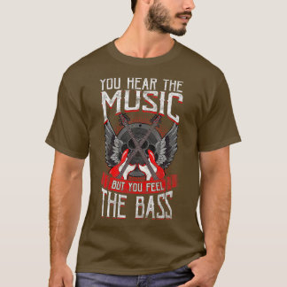 Camiseta Ouça música sinta o violão do cantor de latas