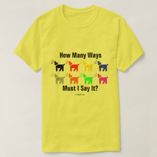 Camiseta Ouça Seu Cachorro - Um MisterP Shirt