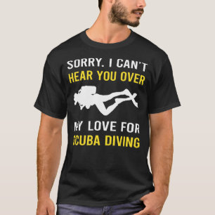 Camiseta Ouça Seu Mergulho Scuba Diver