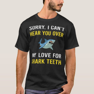 Camiseta Ouçam Seus Dentes De Tubarão