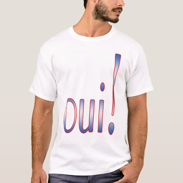Camiseta Oui! (Frente)