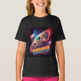 Camiseta oumuamua cometa espacial alienígena passando