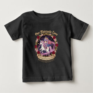 Camiseta Our Fairytale Love Baby Unicorn Graphic Tee