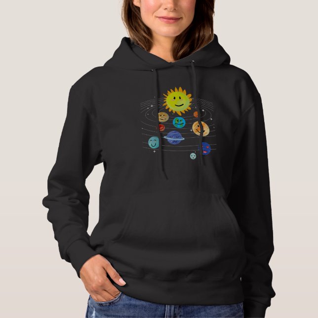 Camiseta Our Solar System planet Science Education Space bo (Frente)