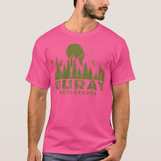 Camiseta Ouray Colorado Mountain View (Frente)