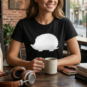 Camiseta ouriço Branco