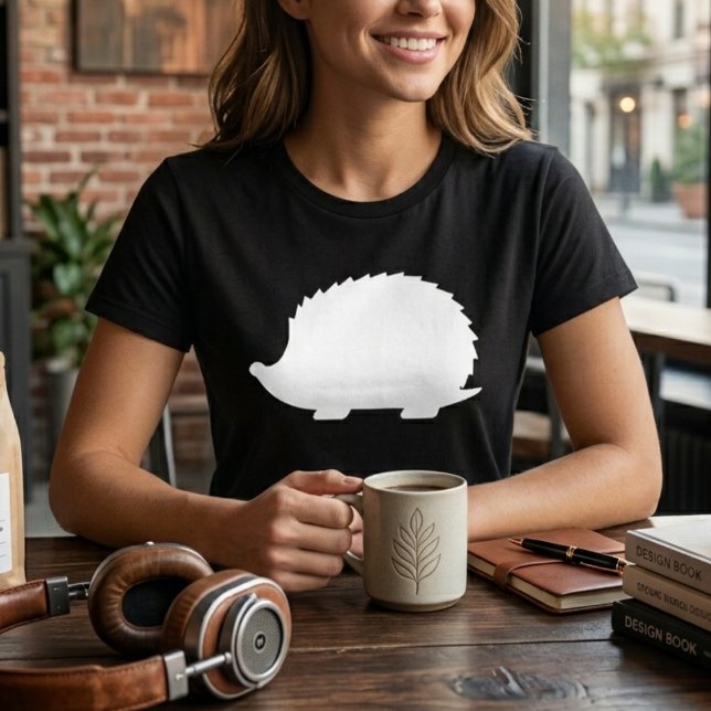 Camiseta ouriço Branco (Criador carregado)