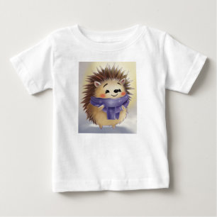 Camiseta ouriço de veludo