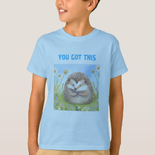 Camiseta ouriço feliz
