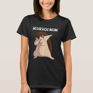 Camiseta ouriço fixe para a mãe espinhos espinhosos jardim