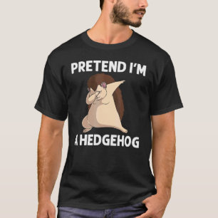 Camiseta ouriço fixe para homens e mulheres espinhos de jar