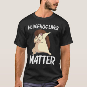 Camiseta ouriço fixe para homens e mulheres espinhos espinh