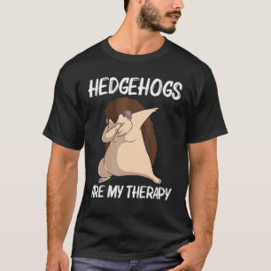 Camiseta ouriço fixe para homens e mulheres espinhos espinh
