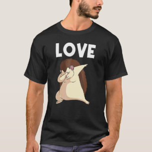 Camiseta ouriço fixe para homens e mulheres espinhos espinh