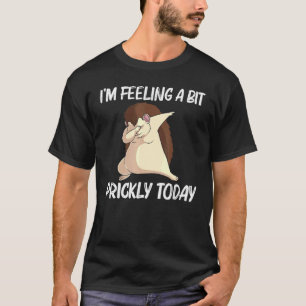 Camiseta ouriço fixe para homens e mulheres espinhos espinh