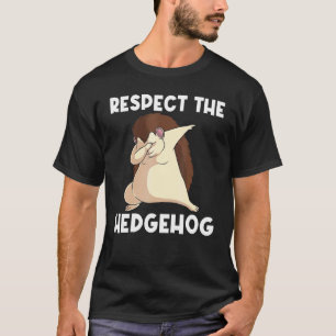 Camiseta ouriço fixe para homens mulheres cerdas espinhosas
