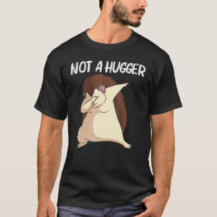 Camiseta ouriço fixe para homens mulheres espinhos de jardi