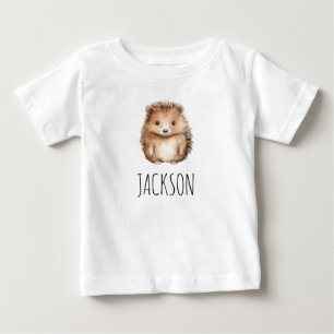 Camiseta ouriço Fofo! Personalização neutra em relação ao g