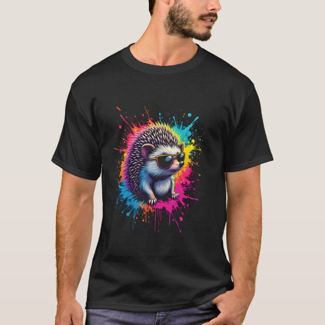 Camiseta ouriço giro (Frente)