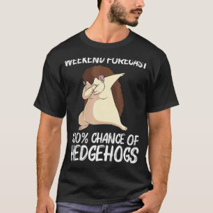 Camiseta ouriço Legal Para Homens Mulheres Espinhos Espinho