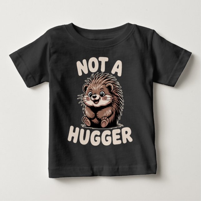 Camiseta ouriço não abraçador (Frente)