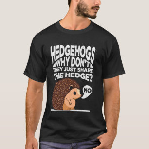 Camiseta ouriços fofos