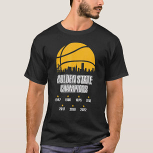 Camiseta Ouro 2022 - Basquete Para Mulheres Guerreiros Masc