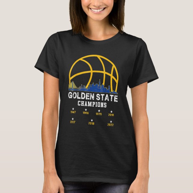Camiseta Ouro 2022 - Basquete Para Mulheres Guerreiros Masc (Frente)