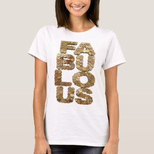 Camiseta Ouro Afiado FABULOSO Design Moderno