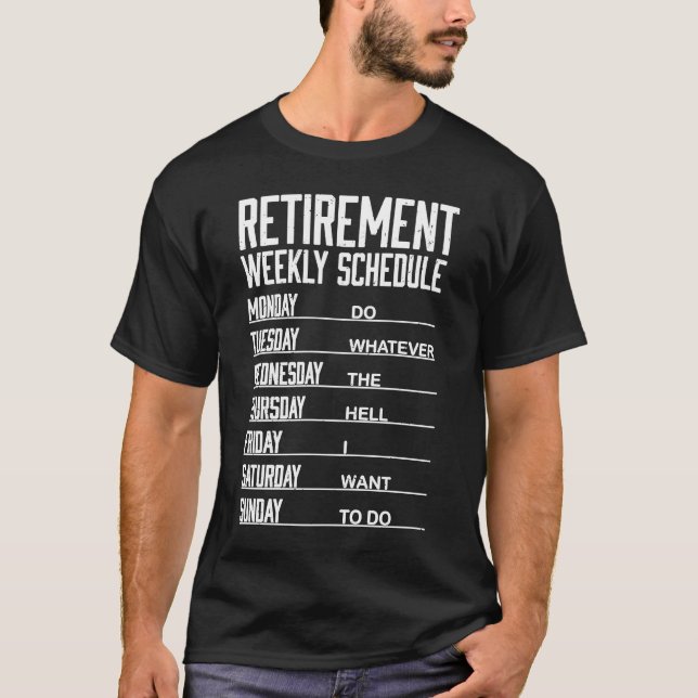 Camiseta Ouro Anos Plano De Reforma Semanal Guid De Program (Frente)