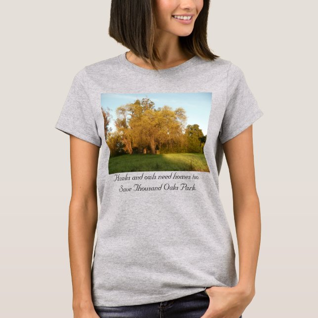 Camiseta Ouro caiu Mil Oaks Park (Frente)