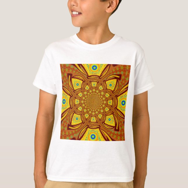 Camiseta Ouro Caleidoscópio (Frente)