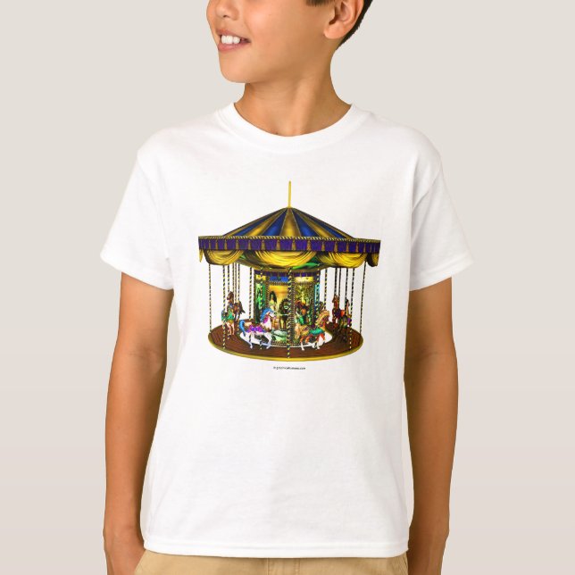 Camiseta Ouro Carousel Kid (Frente)