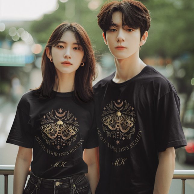 Camiseta Ouro Celestial (Criador carregado)